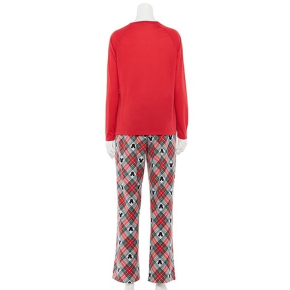 New Disney Women's Minnie Mouse 2 Piece Pajamas - Picture 2 of 14